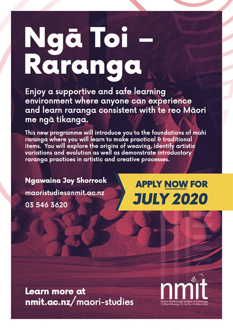 Ngā Toi – Raranga