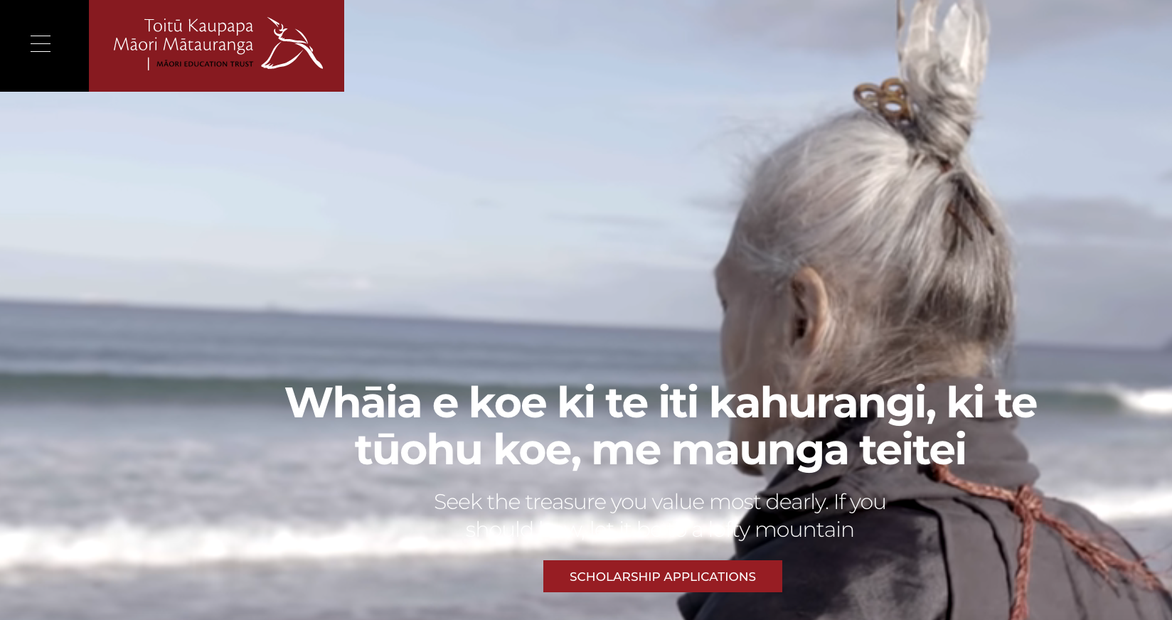 Open: Māori Education Trust Scholarship Programme