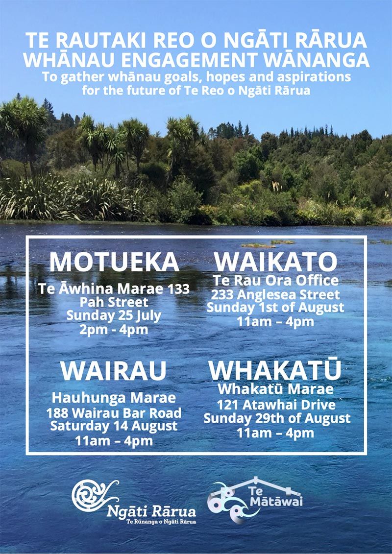 Te Rautaki Reo o Ngāti Rārua