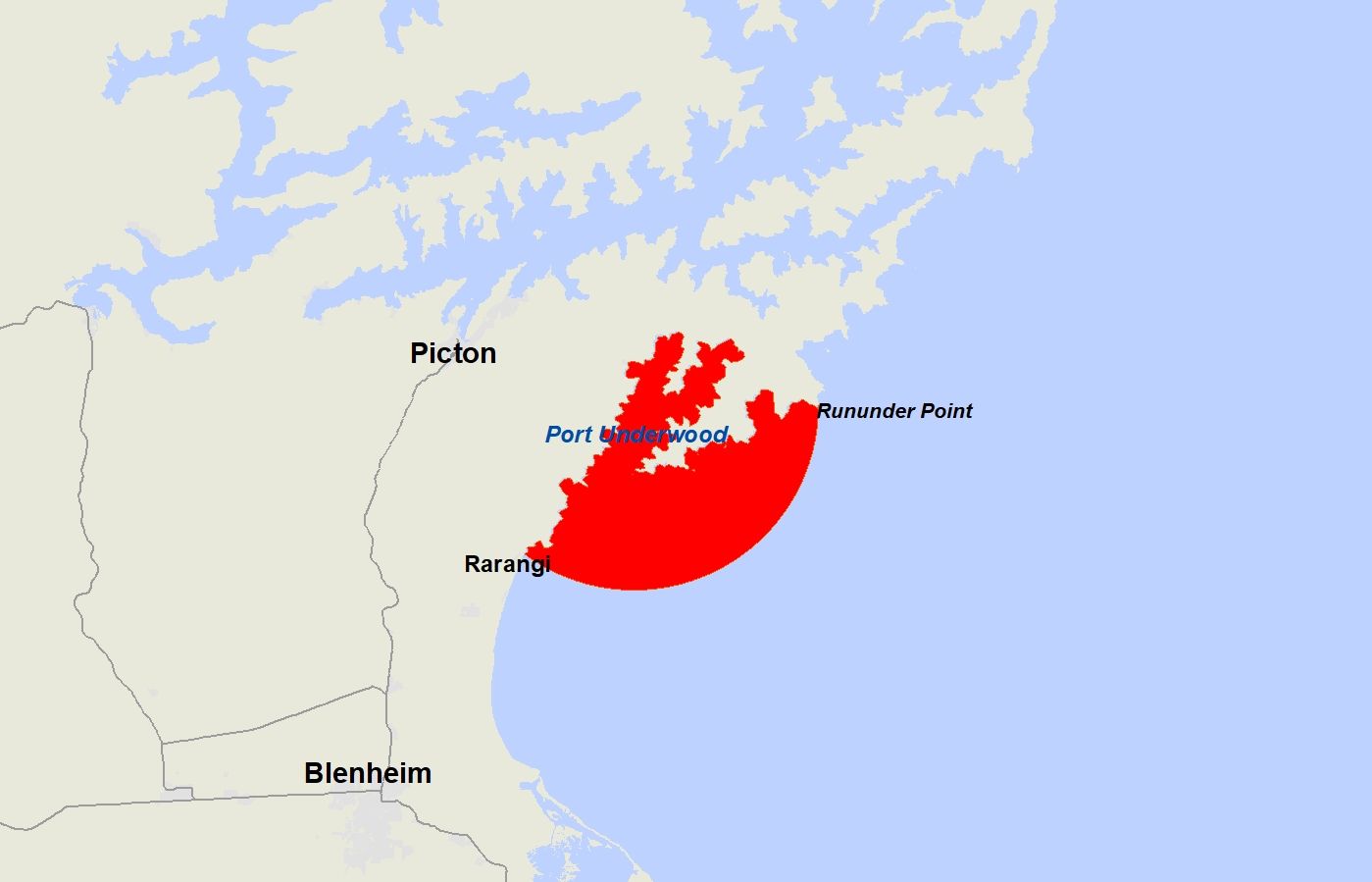 Marine Bio-toxin alert for Port Underwood