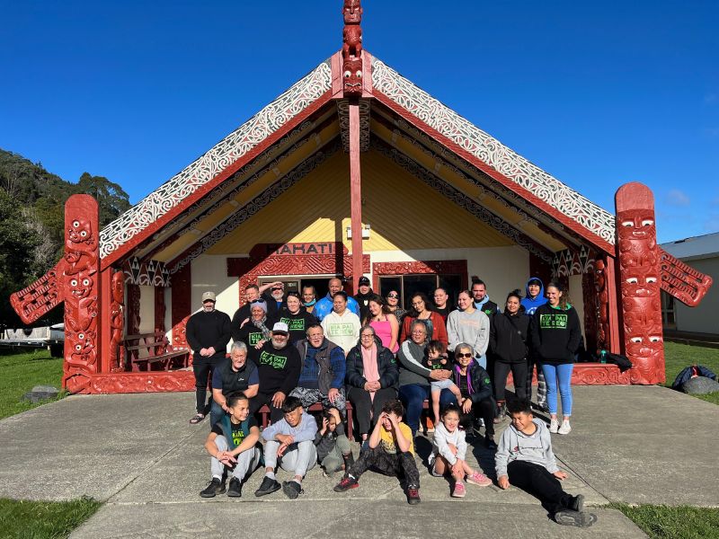 Ka Pai Te Mua wānanga at Whakatū Marae