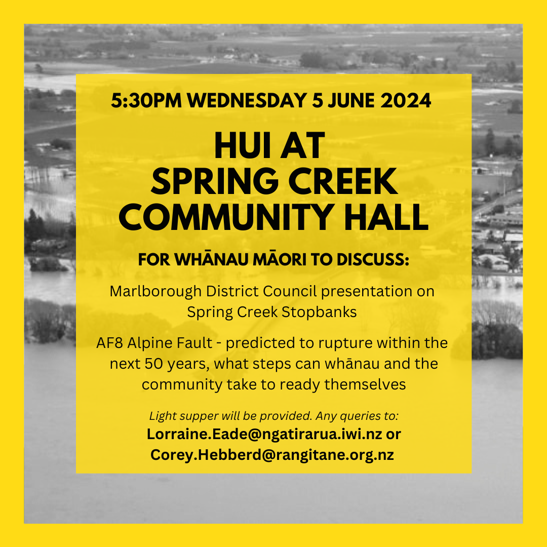 Spring Creek Whānau Māori Hui