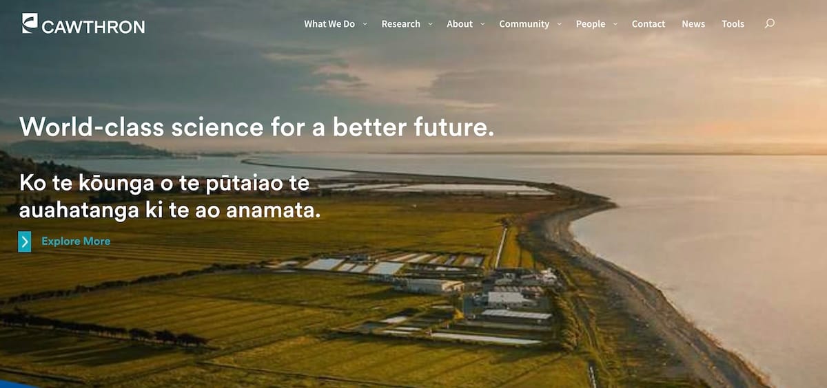 Cawthron Institute Summer Scholarships