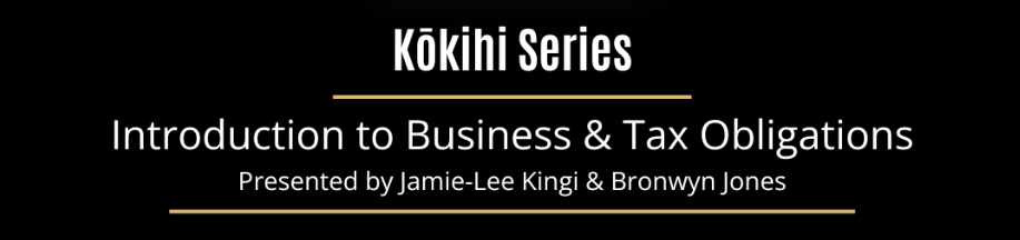 Intro to Business and GST workshop with IRD
