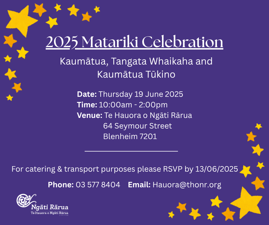 Kaumātua Matariki celebrations in Wairau