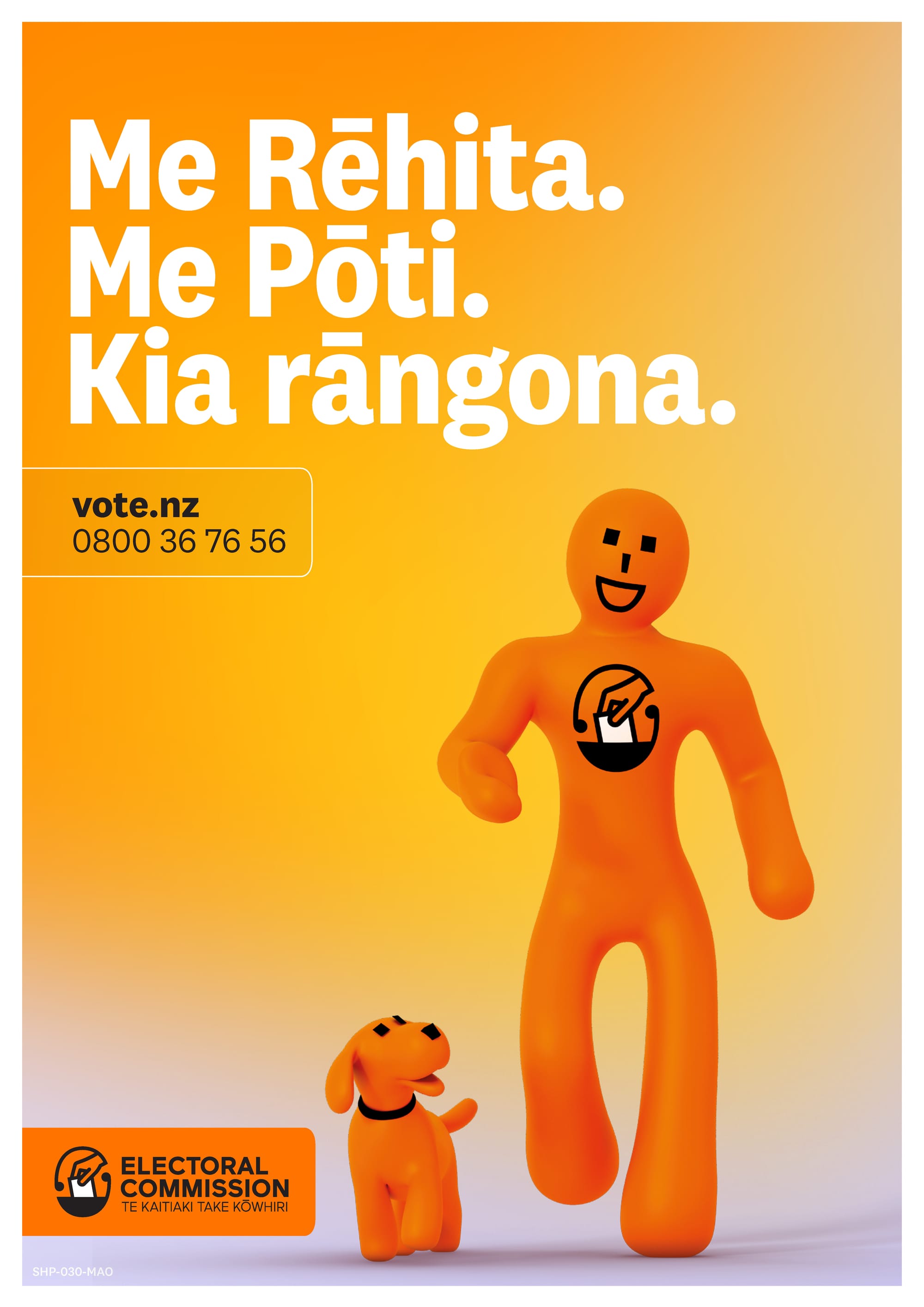 Kia takatū ki te rēhita, ki te pōti hoki