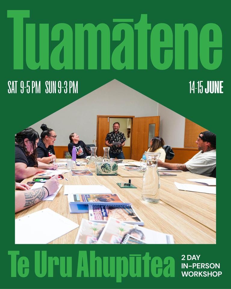 Reminder: Te Uru Ahupūtea course in Wairau
