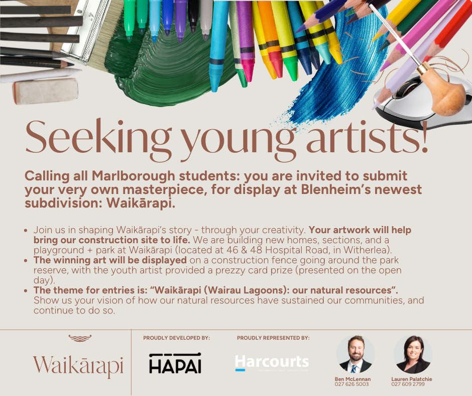 Extended: Waikārapi design competition for rangatahi