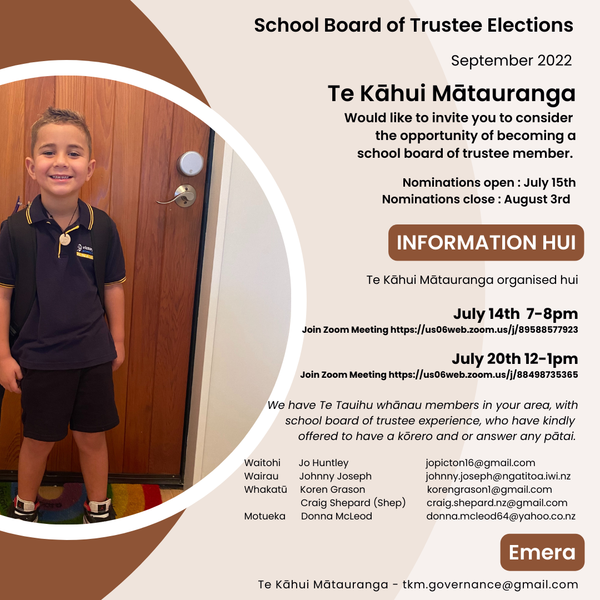 Te Kāhui Mātauranga seeks trustees for Te Tauihu schools